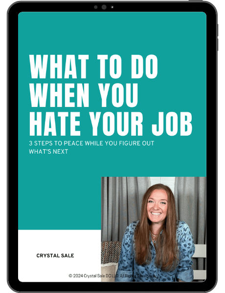 What to do when you hate your job workbook